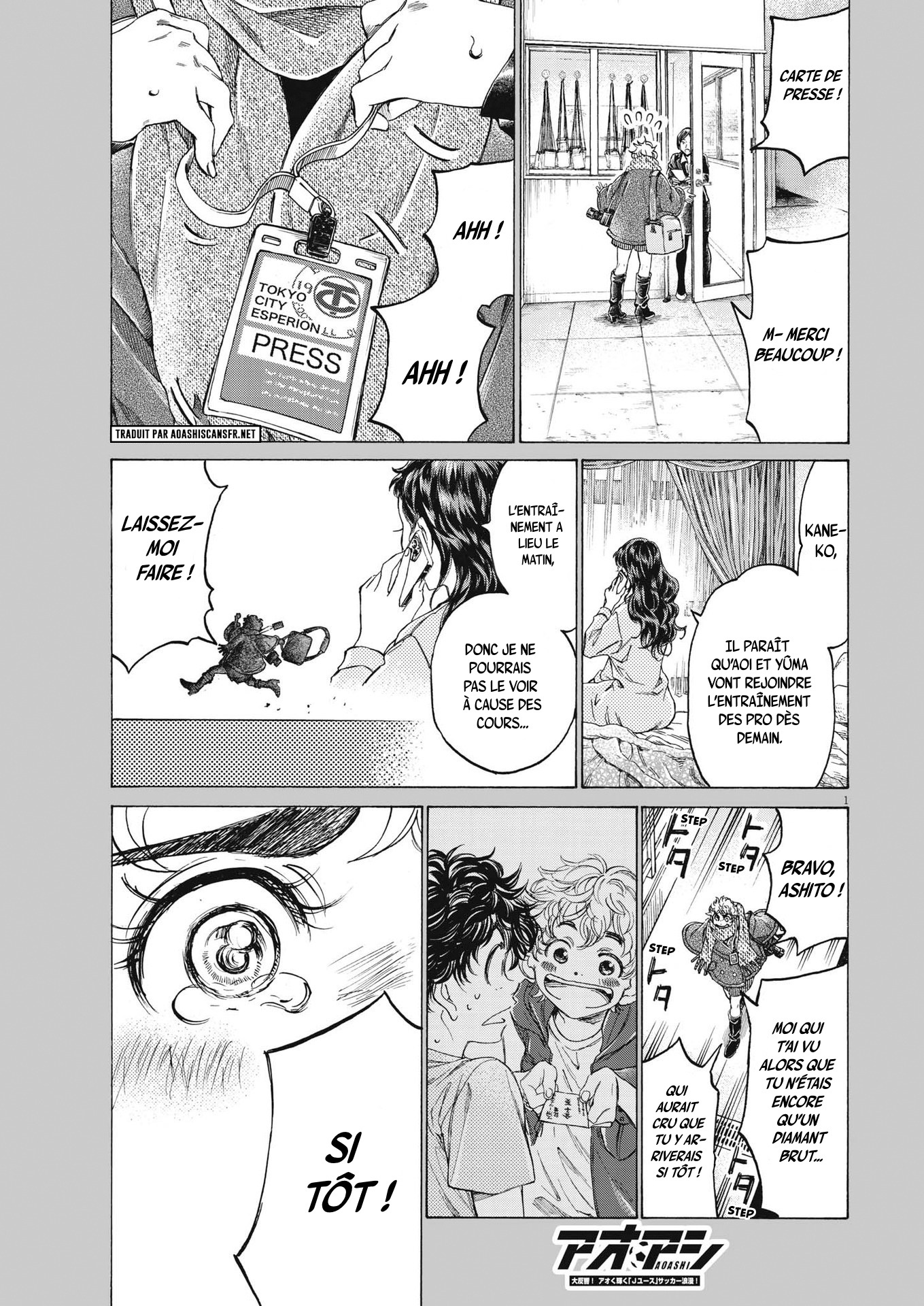 Read Ao Ashi FR Manga Online