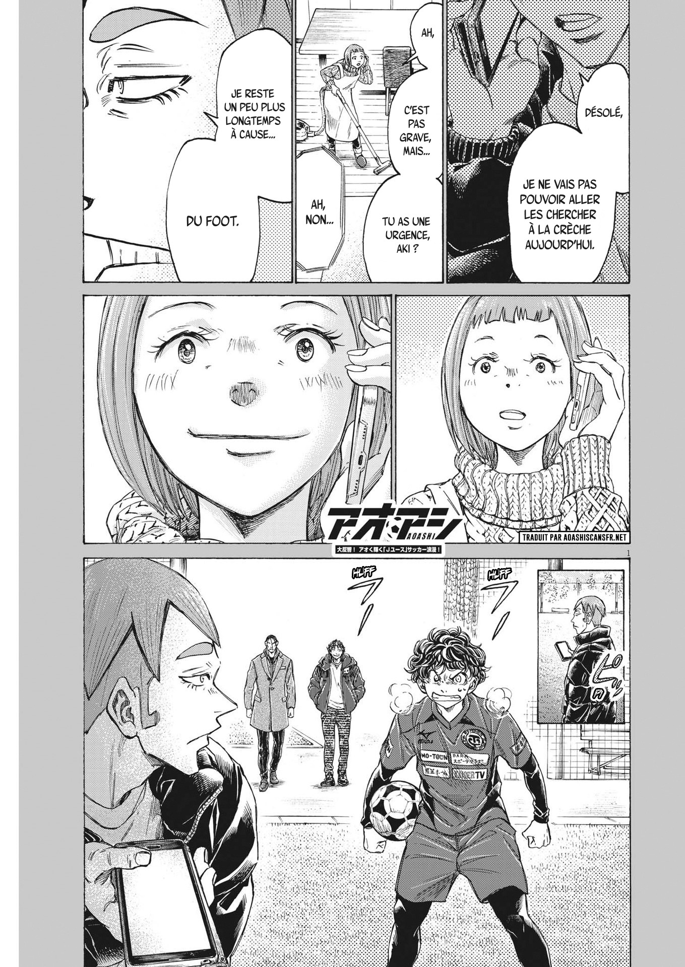 Read Ao Ashi FR Manga Online