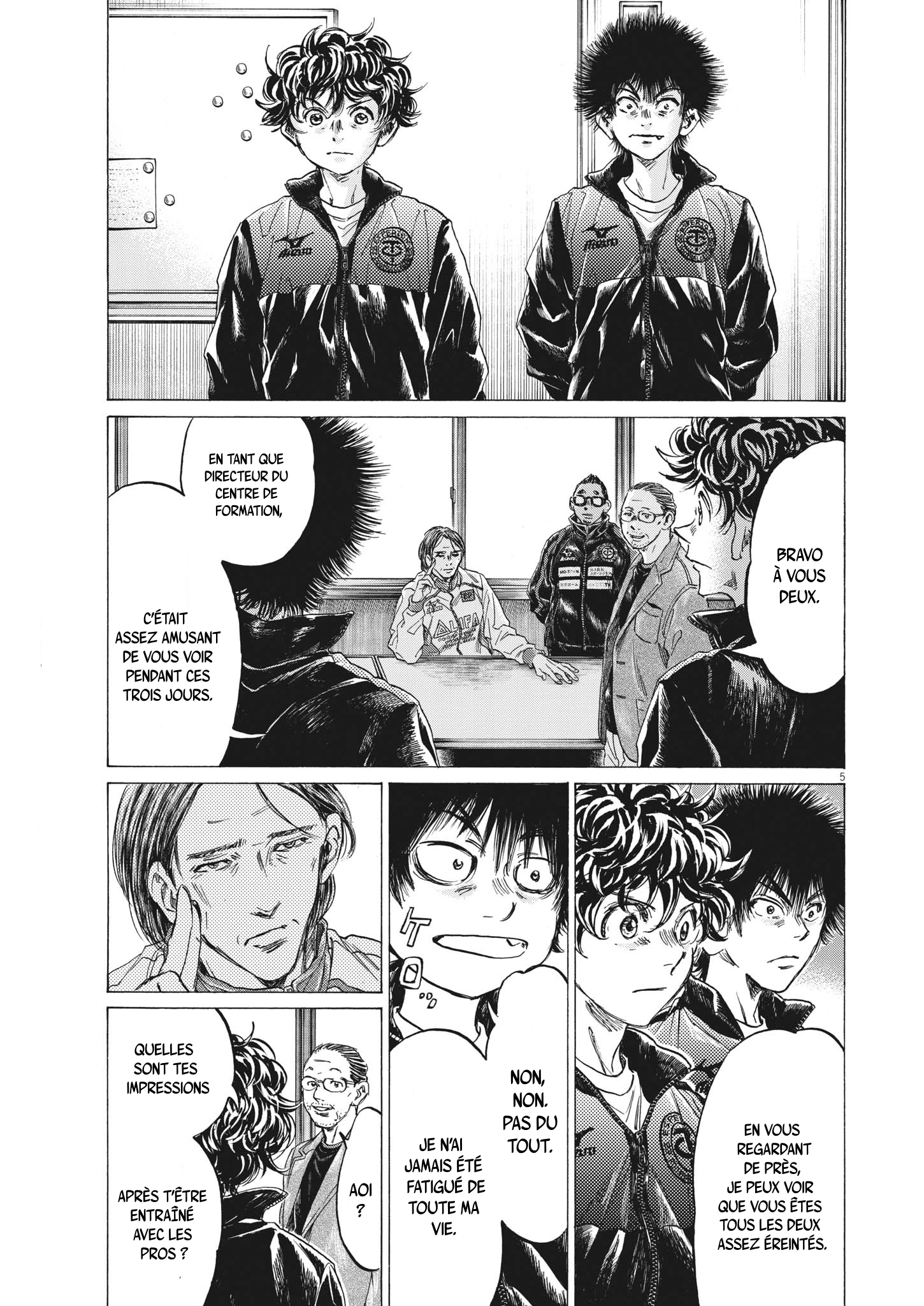 Read Ao Ashi FR Manga Online