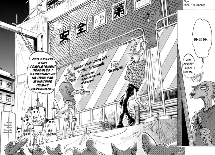Read Beastars FR Manga Online