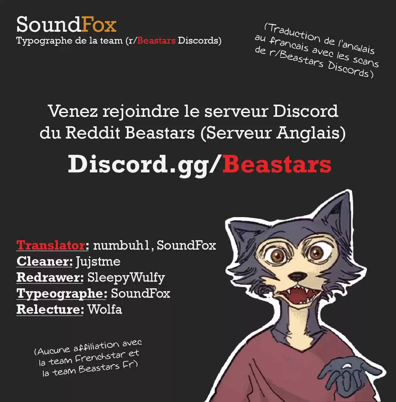 Read Beastars FR Manga Online