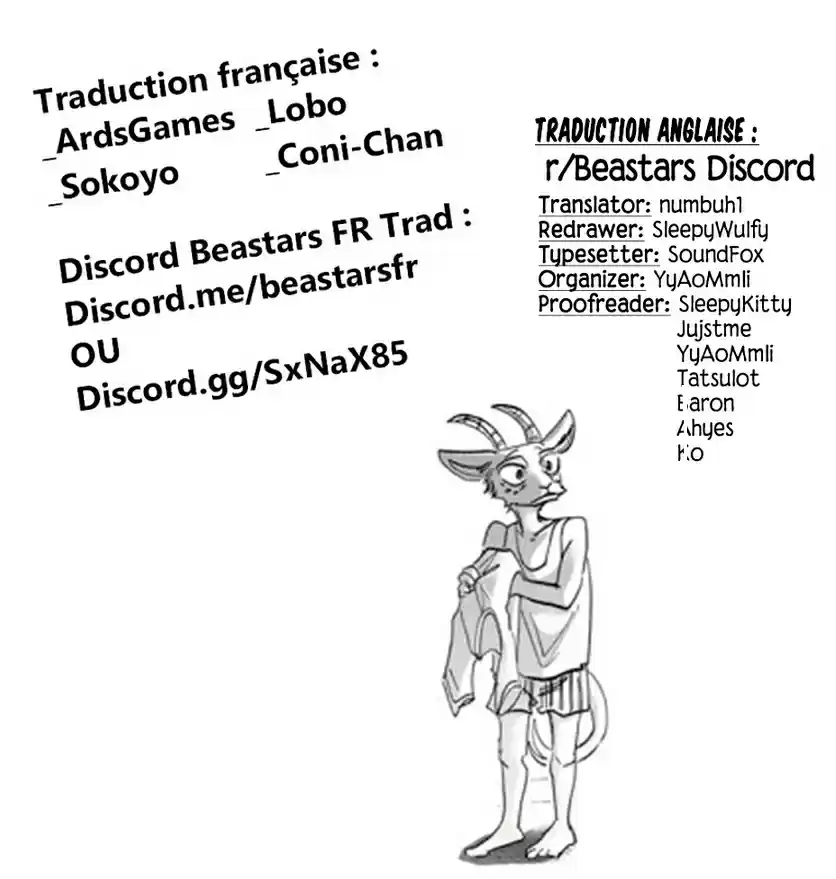 Read Beastars FR Manga Online