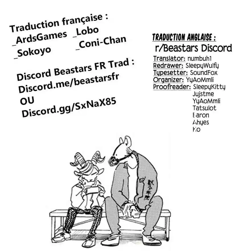 Read Beastars FR Manga Online