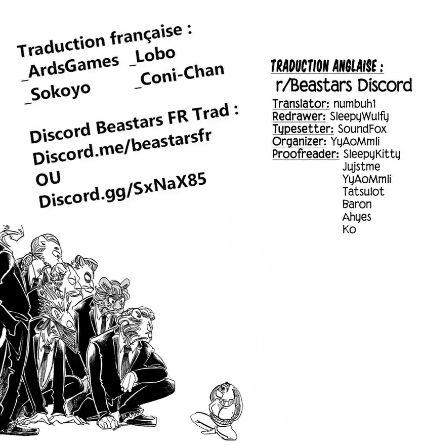 Read Beastars FR Manga Online