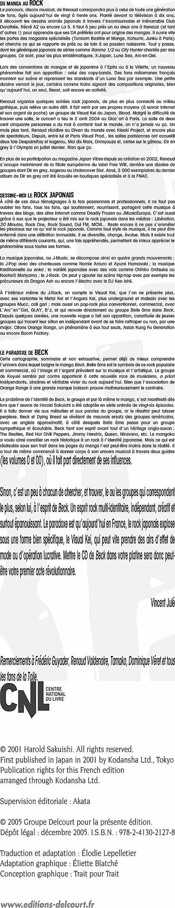 Read Beck (fr) Manga Online