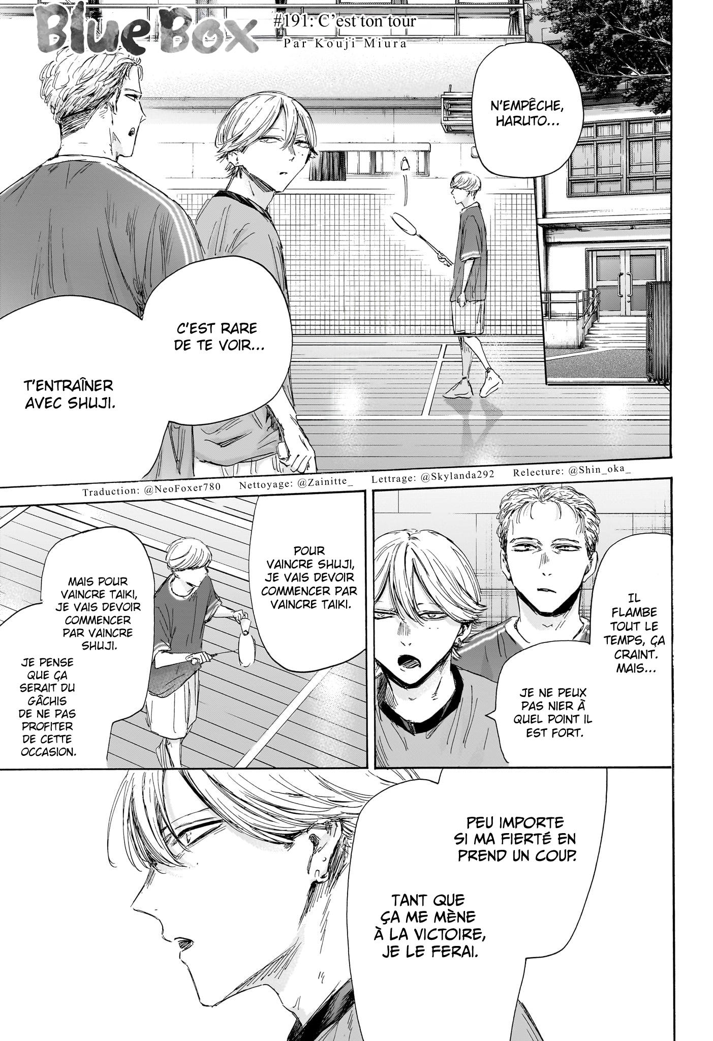 Read Blue Box FR Manga Online