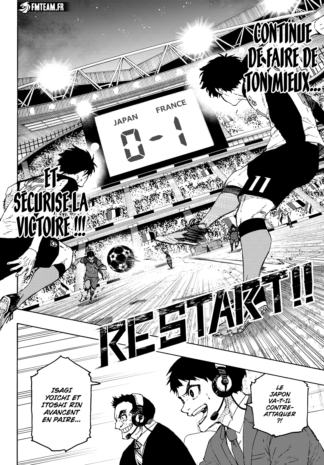 Read Blue Lock FR Manga Online