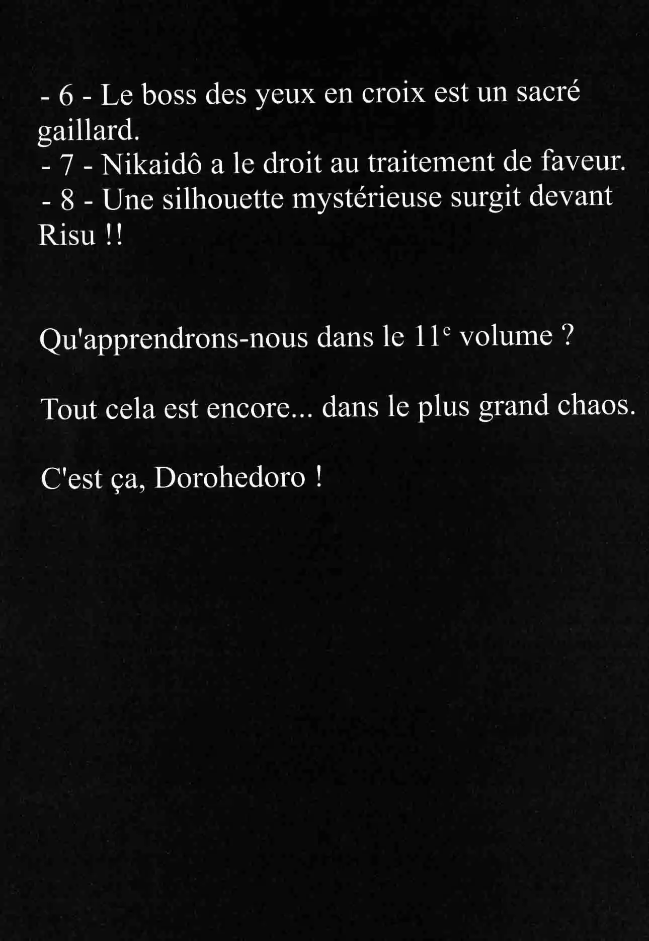 Read Dorohedoro FR Manga Online