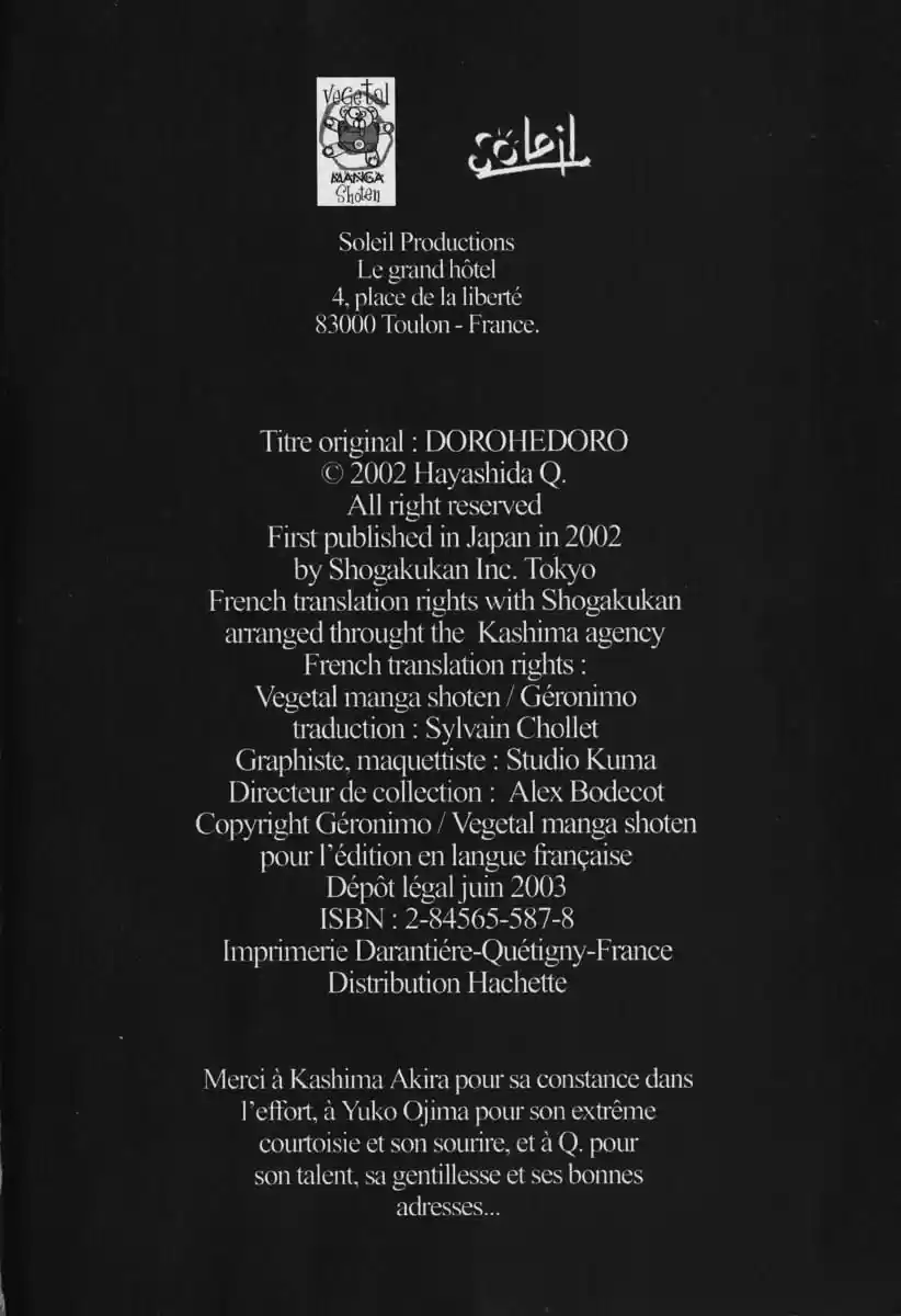 Read Dorohedoro FR Manga Online