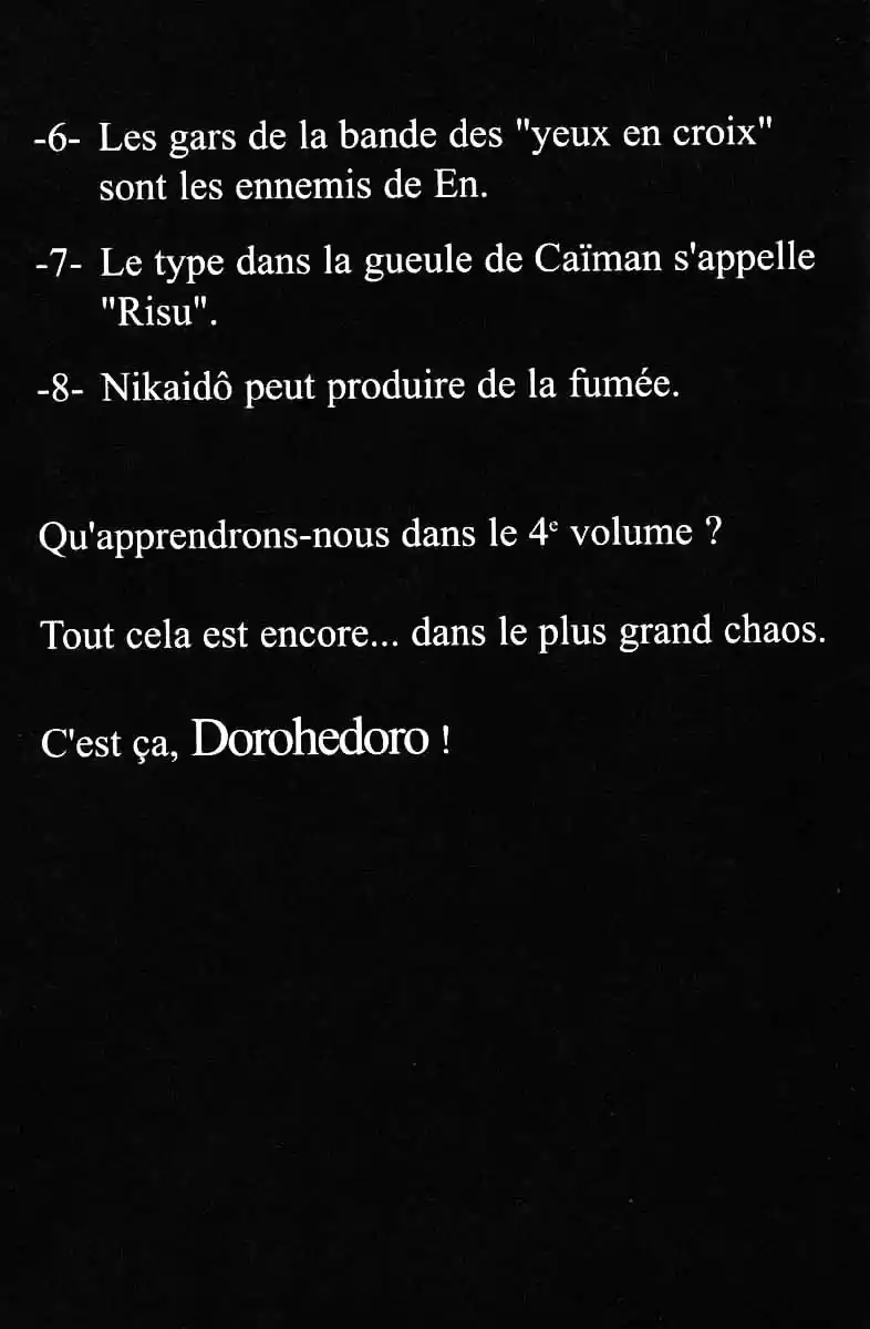 Read Dorohedoro FR Manga Online