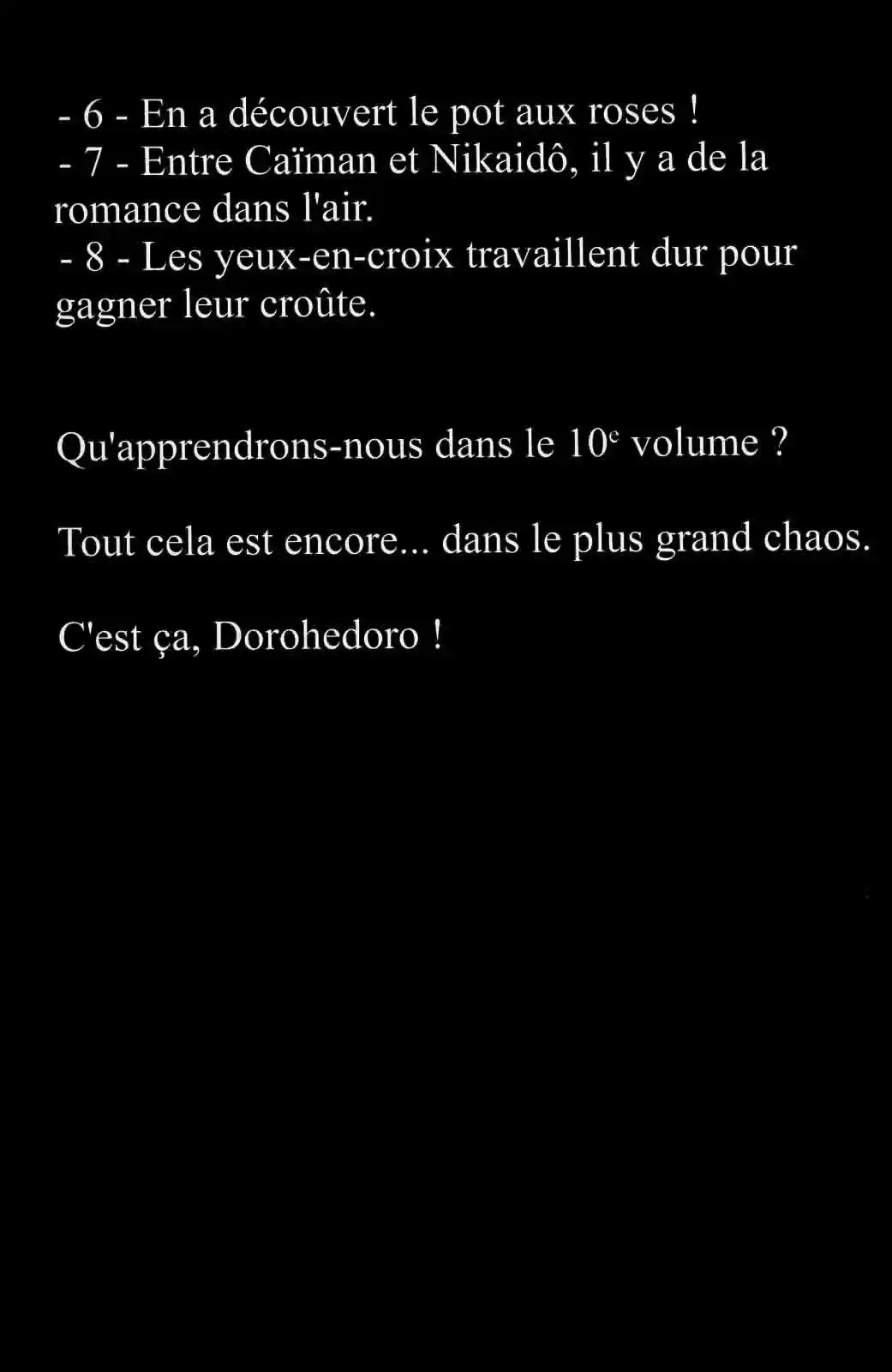 Read Dorohedoro FR Manga Online