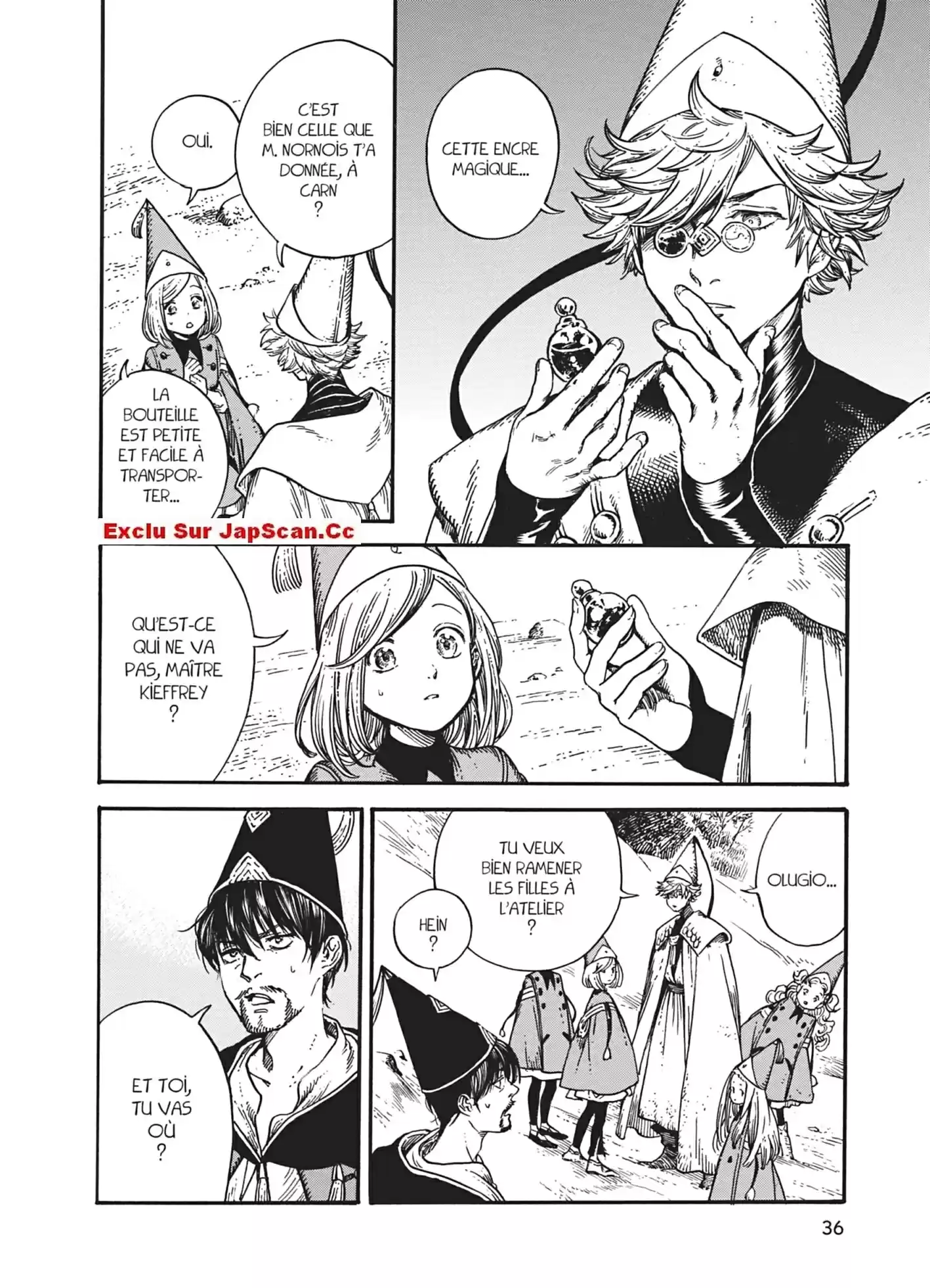 Read L'Atelier Des Sorciers FR Manga Online