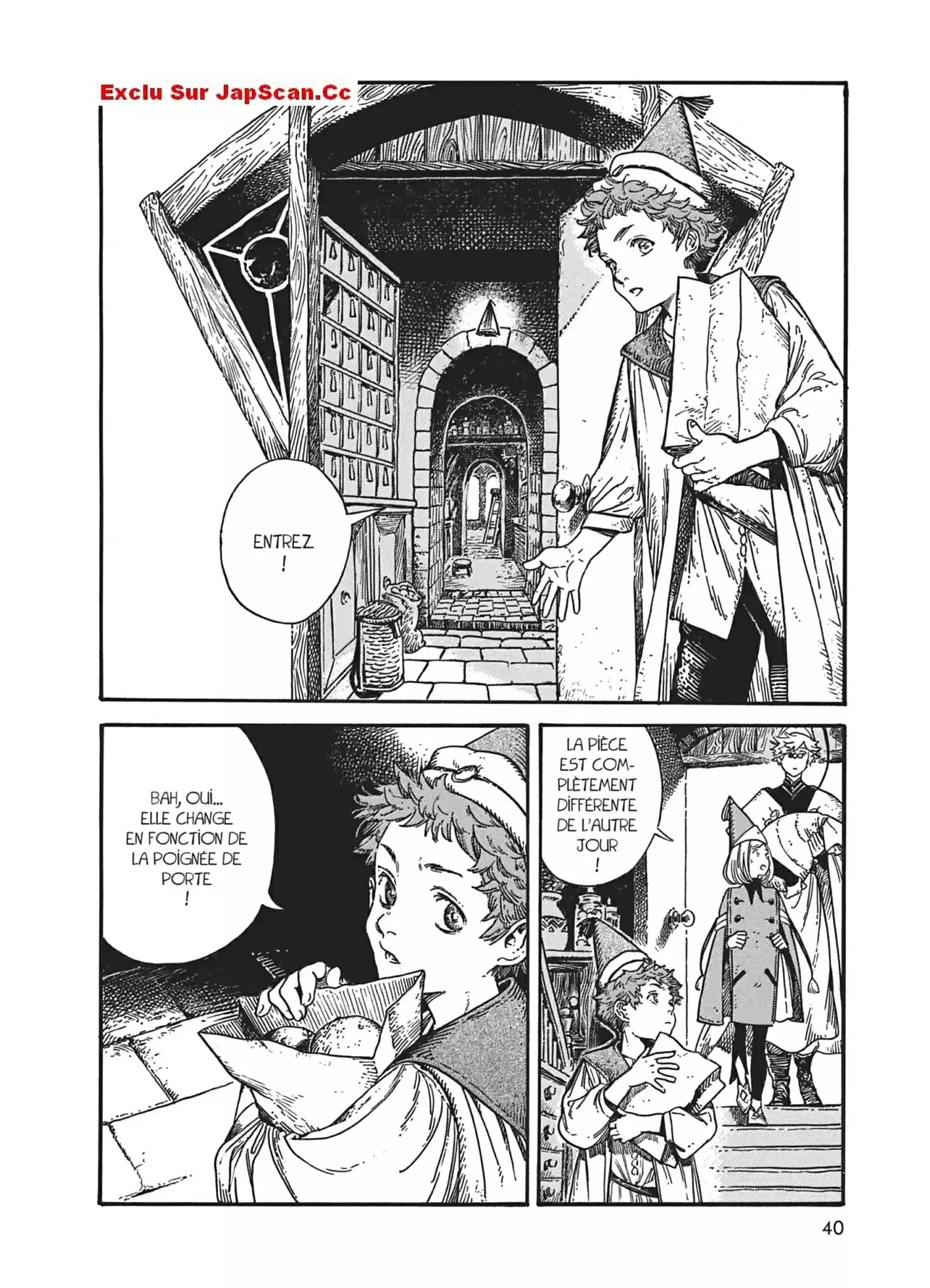 Read L'Atelier Des Sorciers FR Manga Online