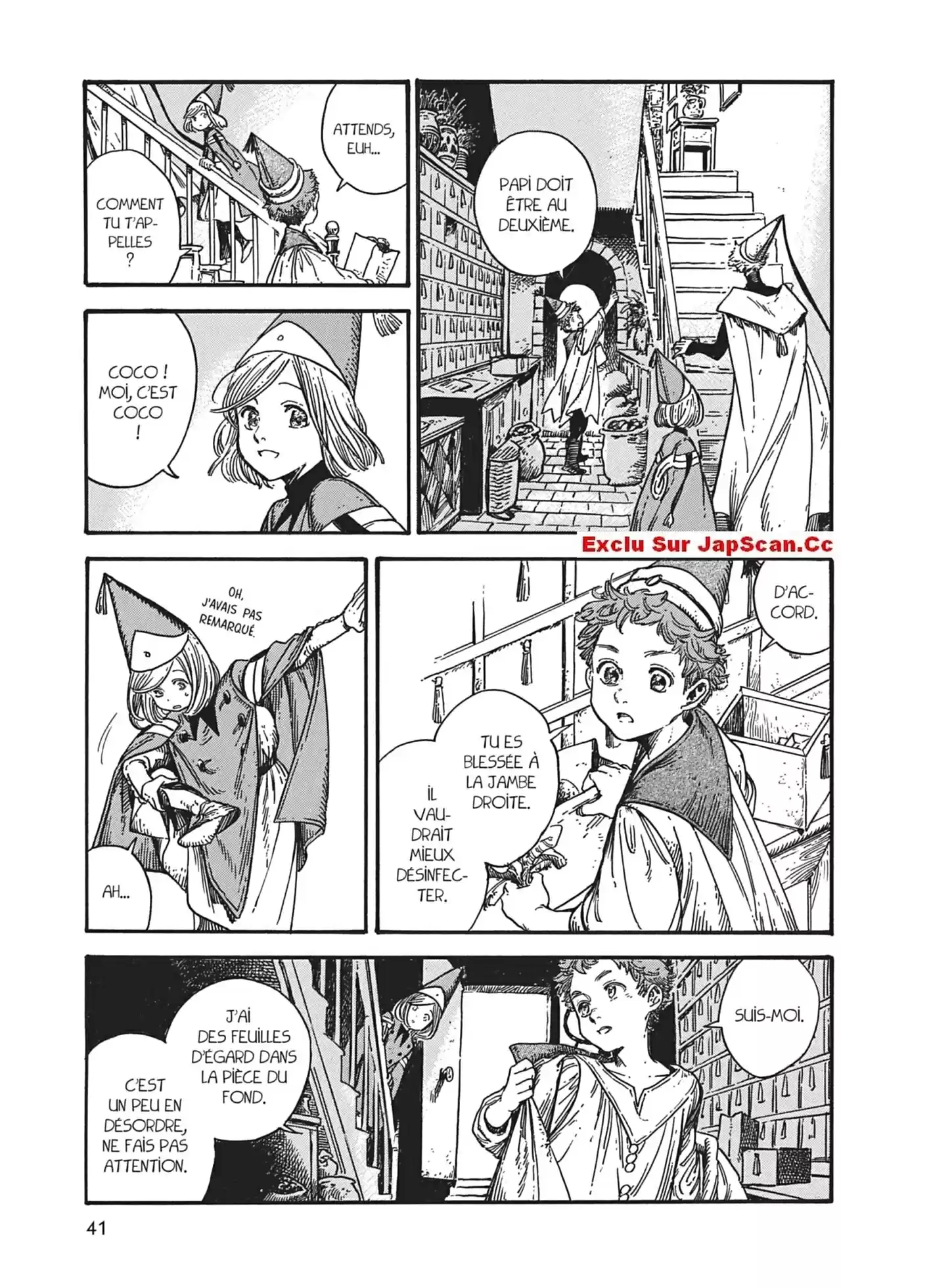 Read L'Atelier Des Sorciers FR Manga Online