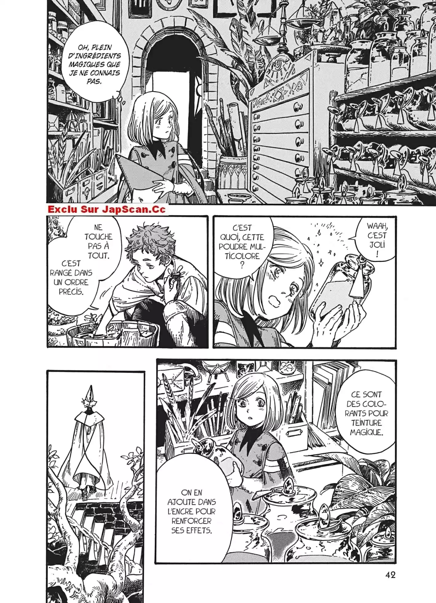 Read L'Atelier Des Sorciers FR Manga Online