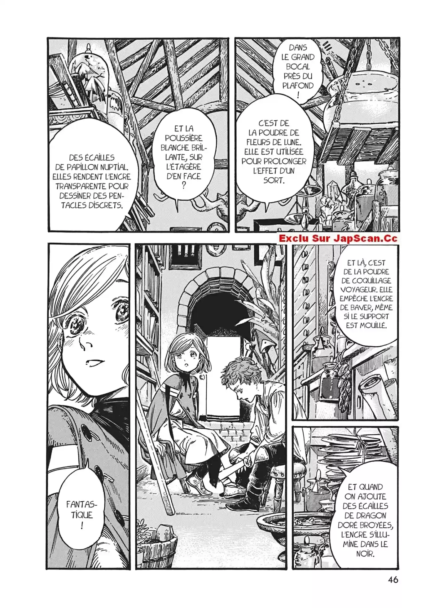 Read L'Atelier Des Sorciers FR Manga Online