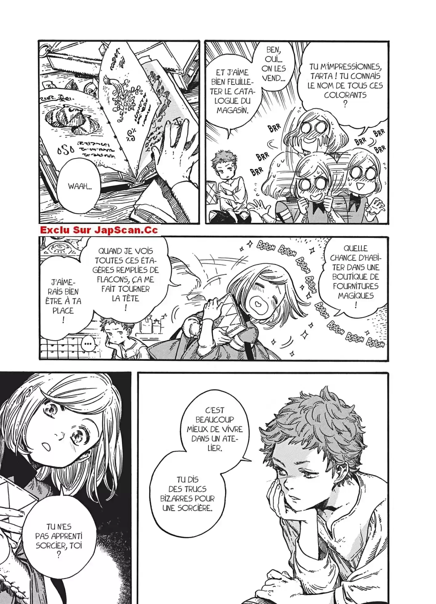 Read L'Atelier Des Sorciers FR Manga Online