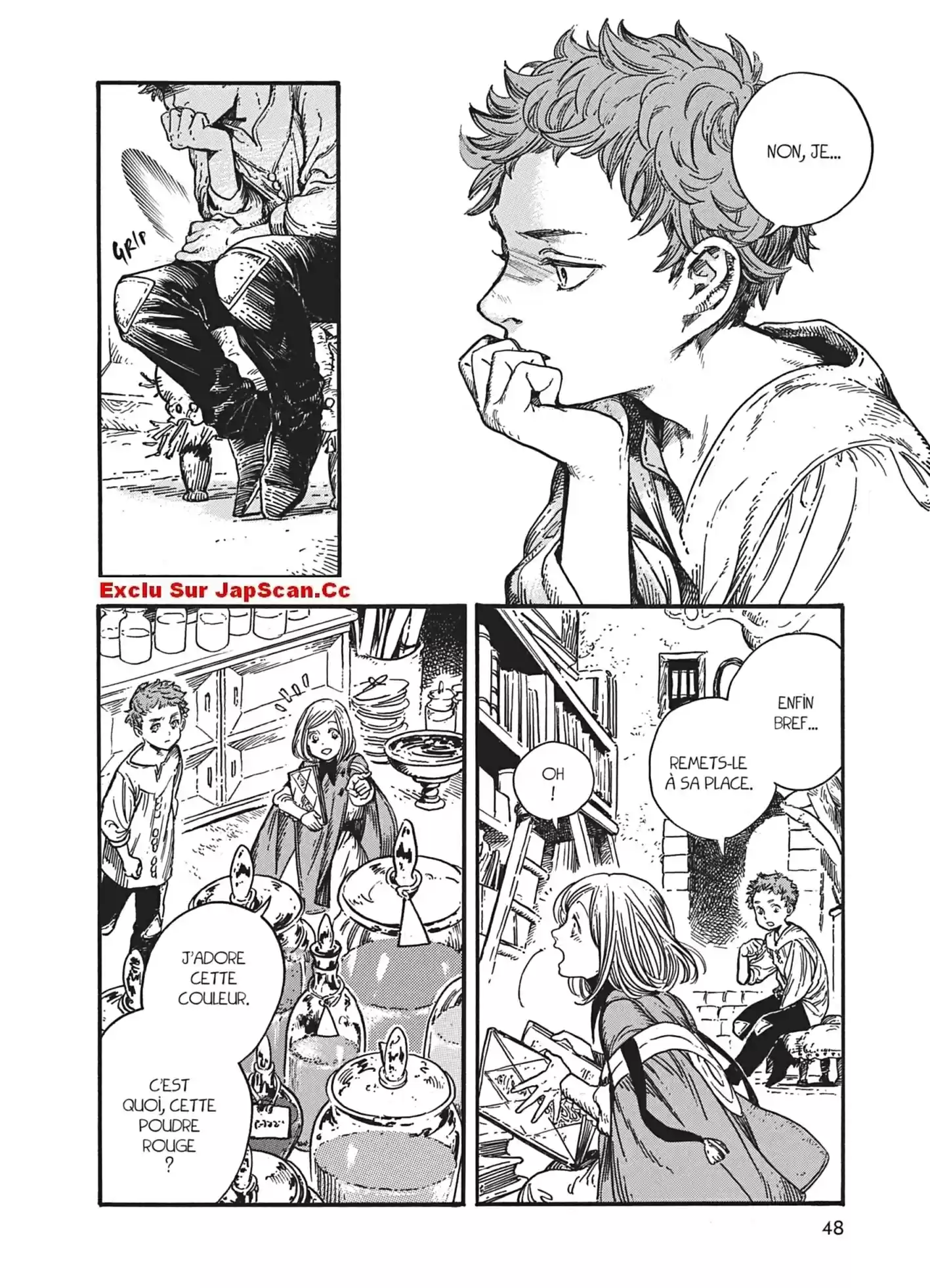 Read L'Atelier Des Sorciers FR Manga Online