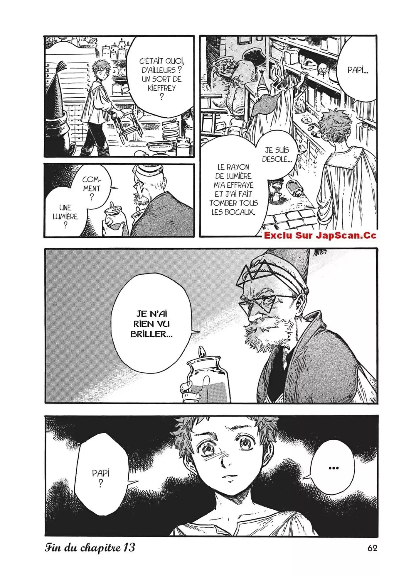 Read L'Atelier Des Sorciers FR Manga Online