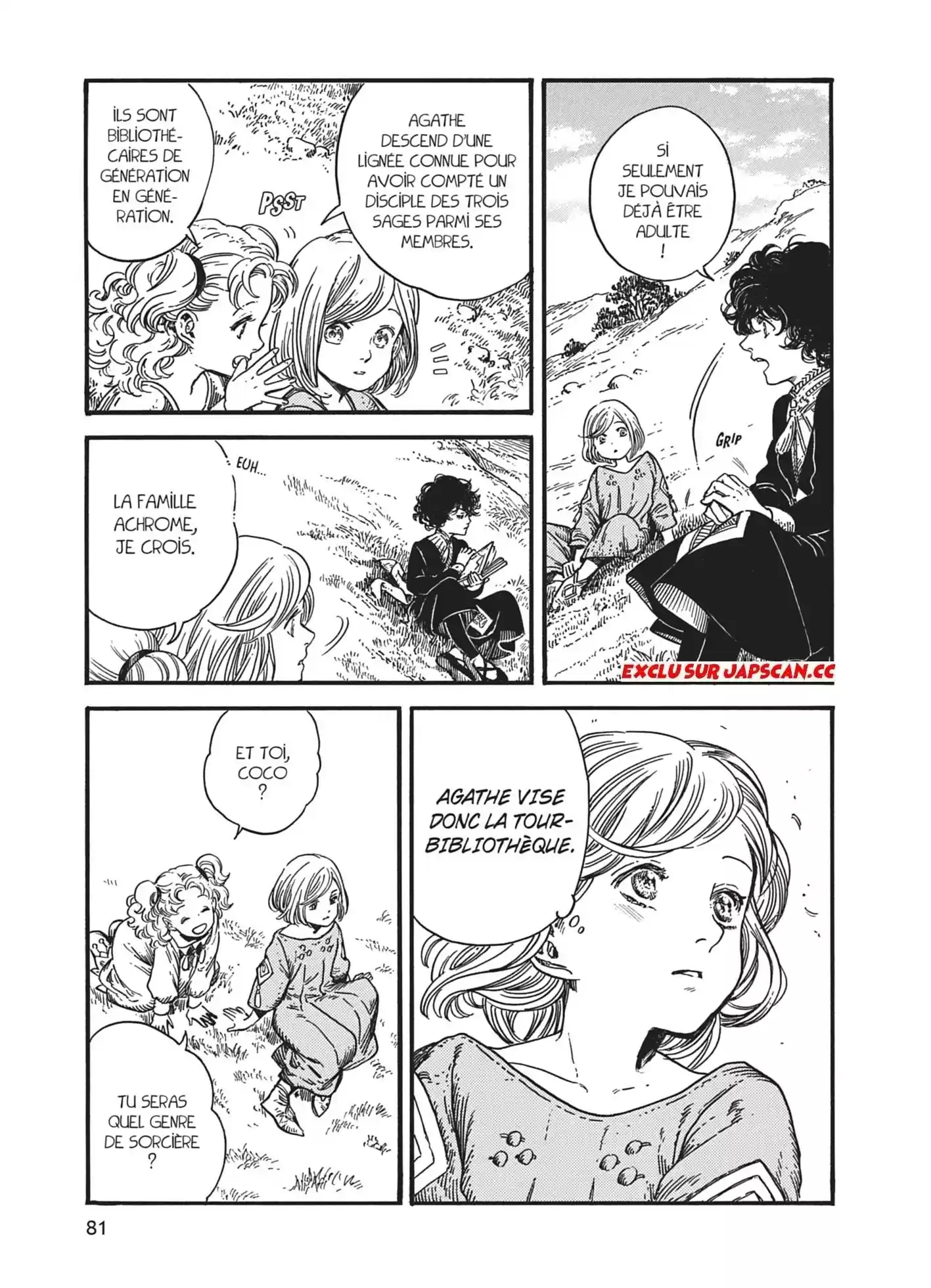 Read L'Atelier Des Sorciers FR Manga Online