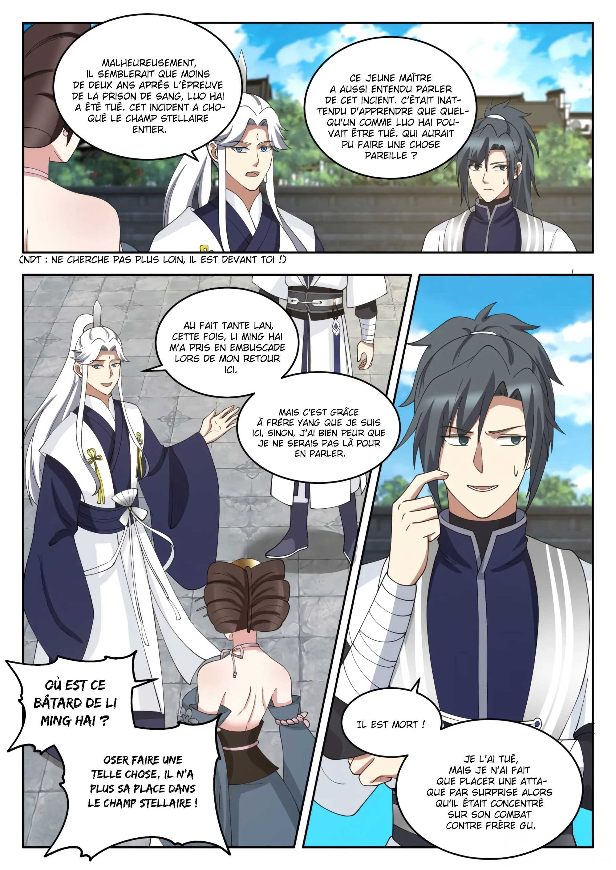 Read Martial Peak FR Manga Online