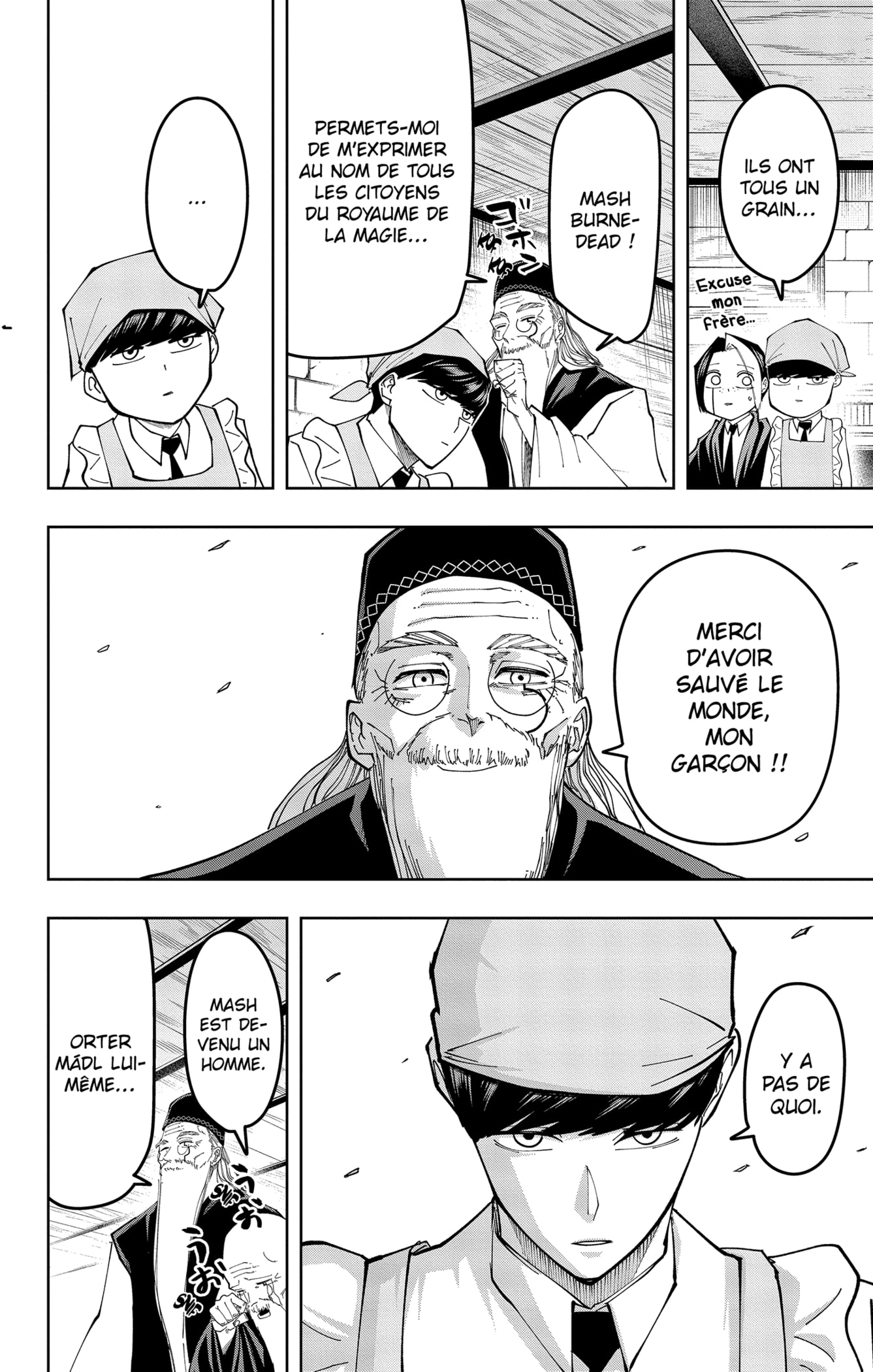 Read Mashle Magic and Muscles FR Manga Online