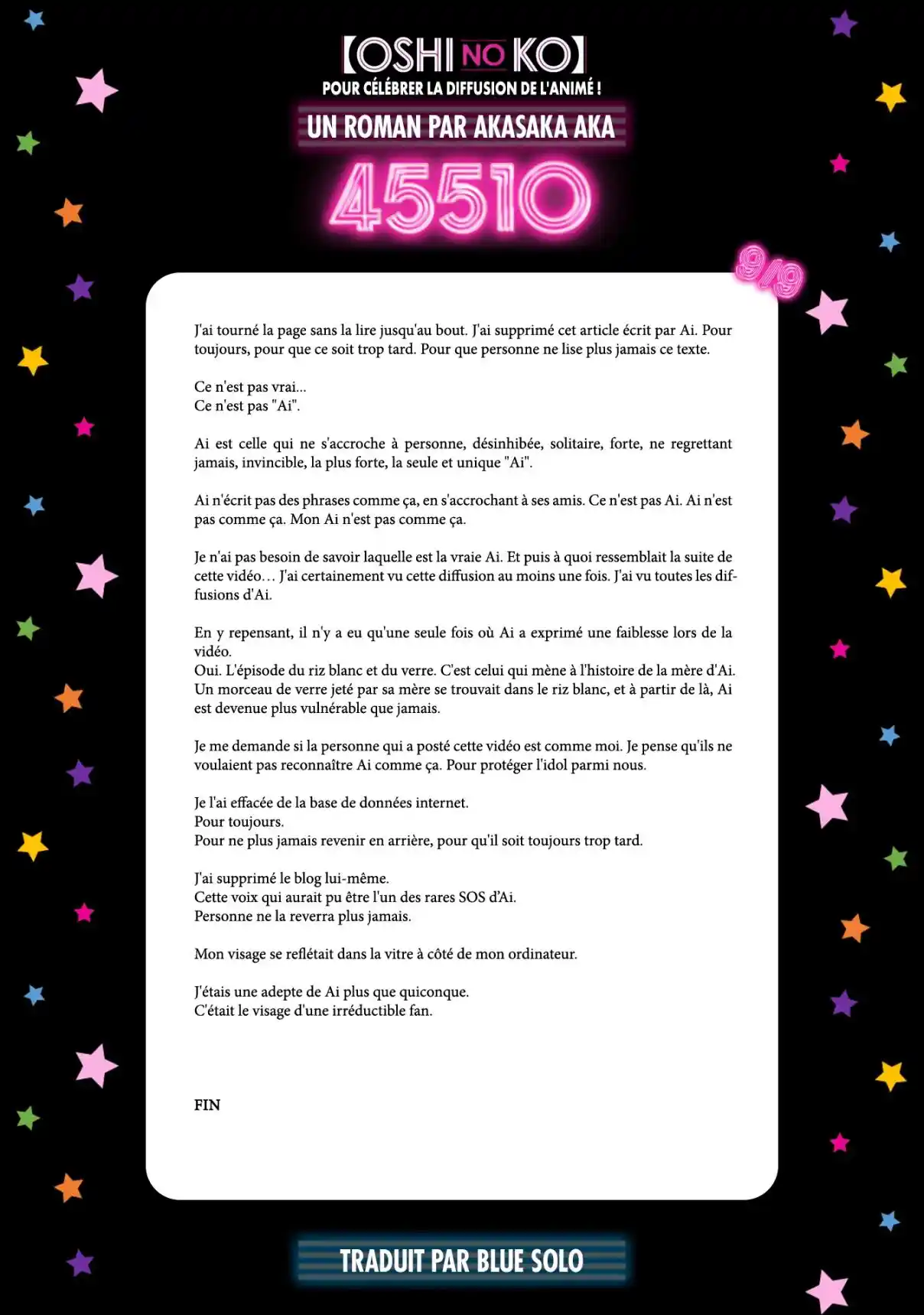 Read Oshi No Ko FR Manga Online