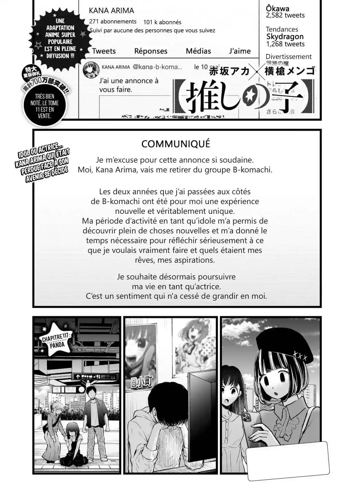 Read Oshi No Ko FR Manga Online