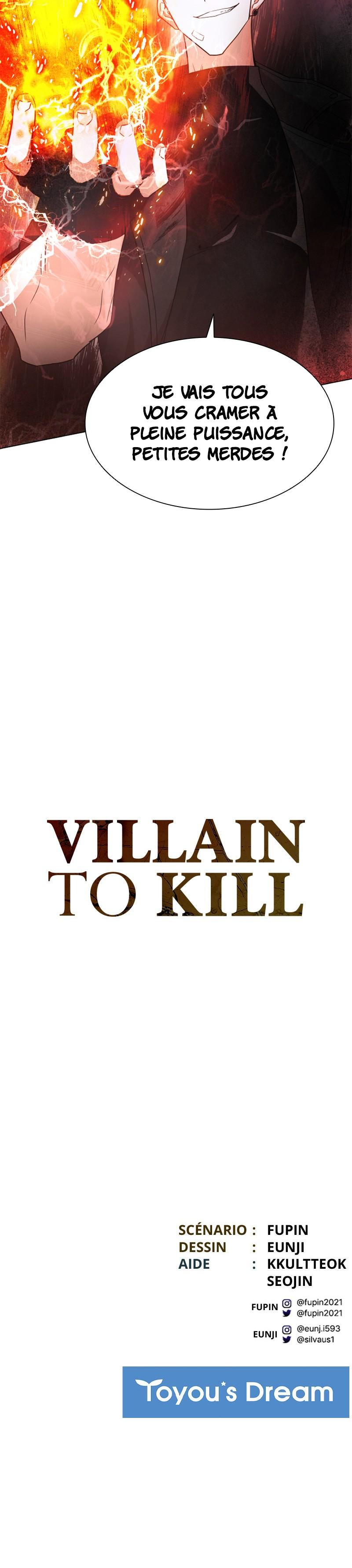 Read Villain to Kill FR Manga Online