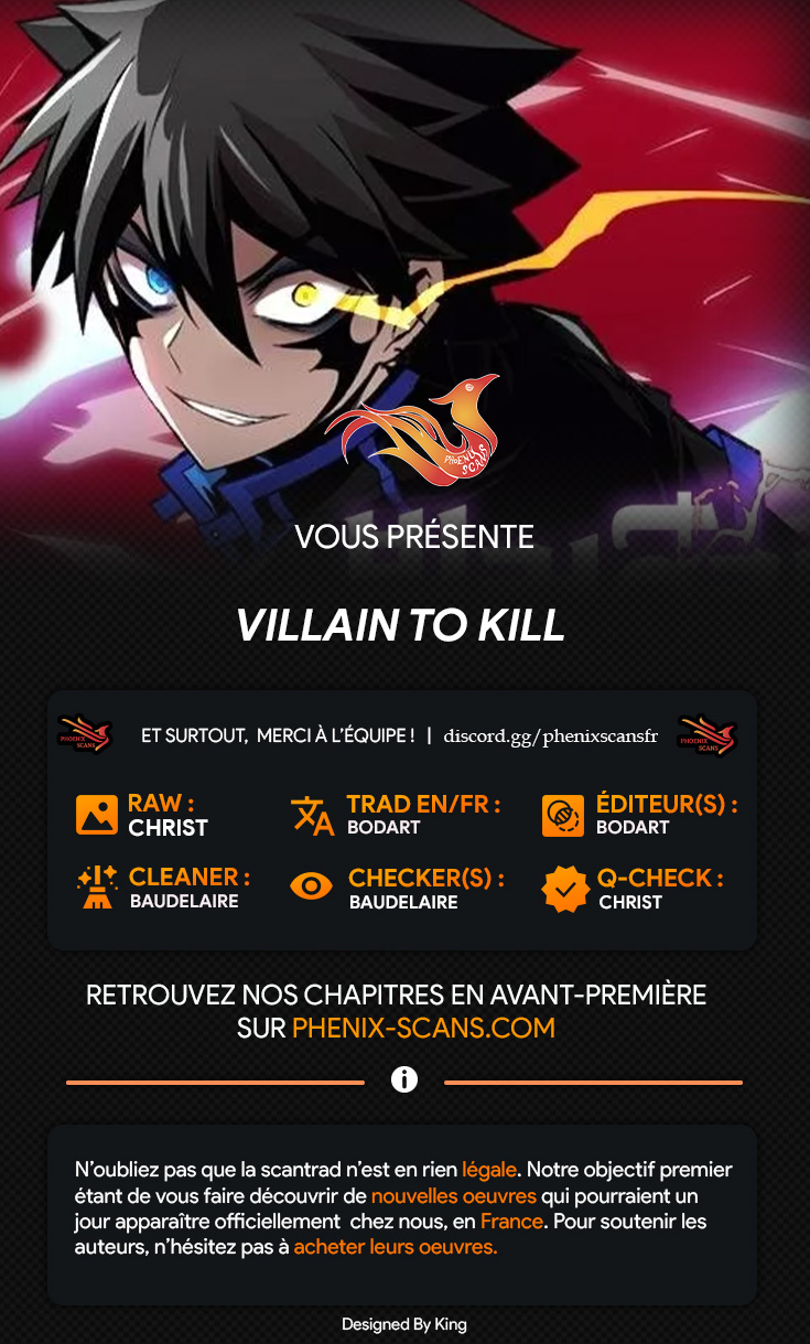 Read Villain to Kill FR Manga Online