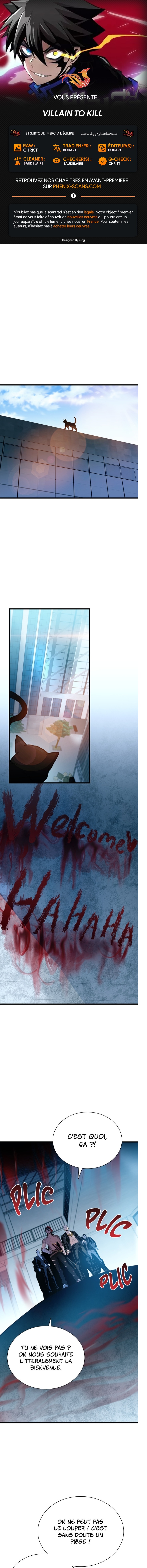 Read Villain to Kill FR Manga Online