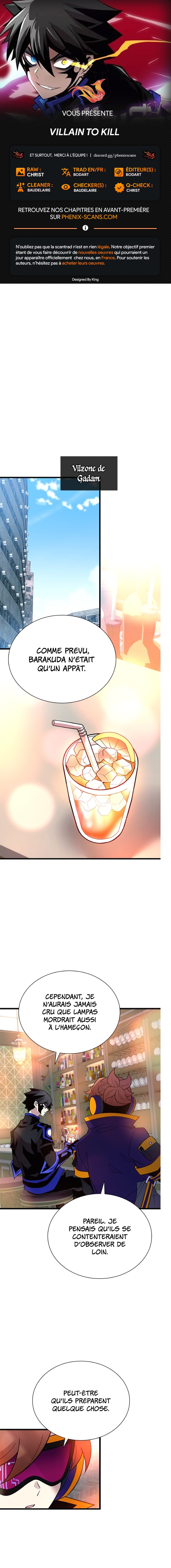 Read Villain to Kill FR Manga Online