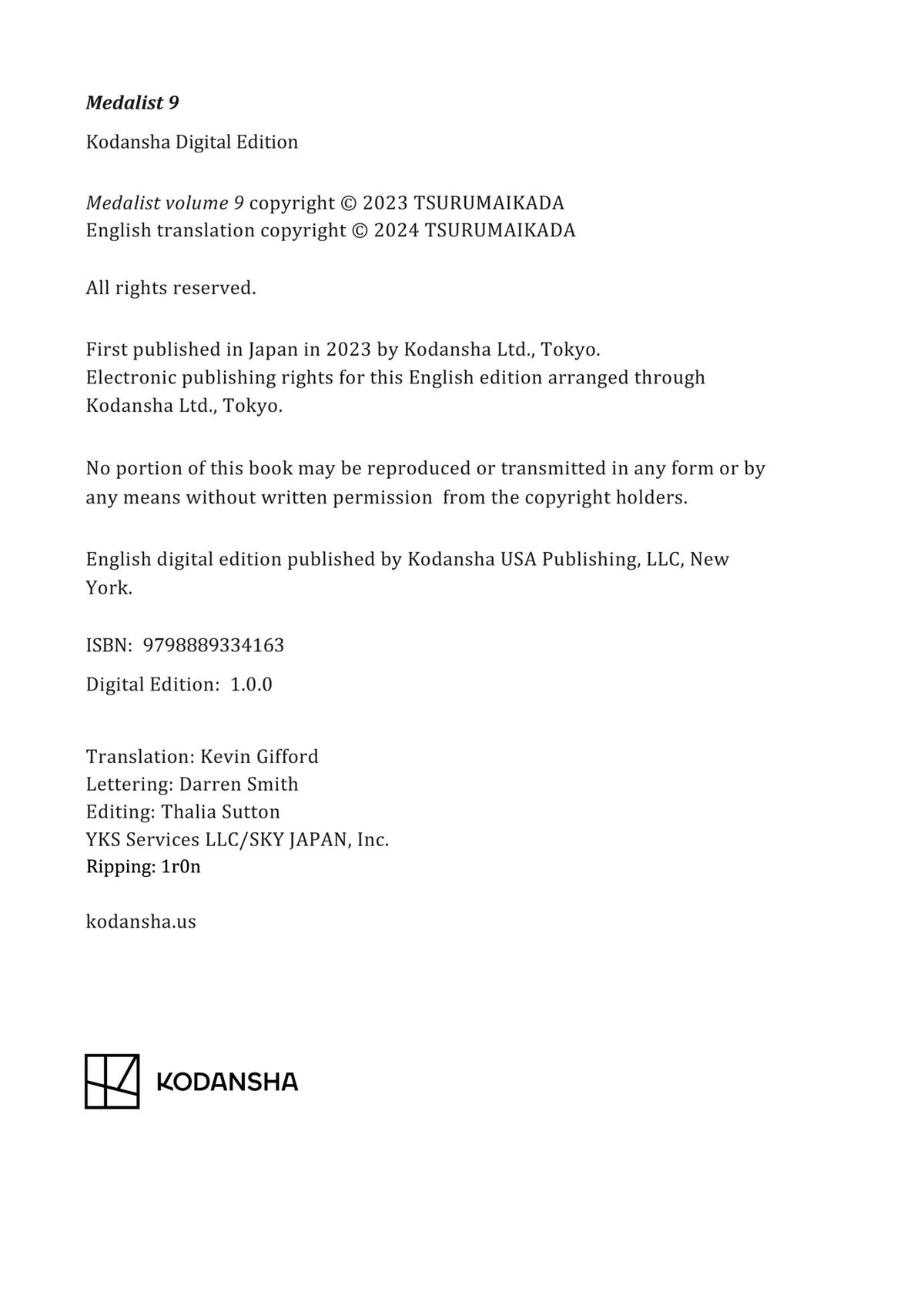 Read Medalist ES Manga Online